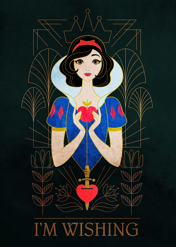 Snow White Wishing