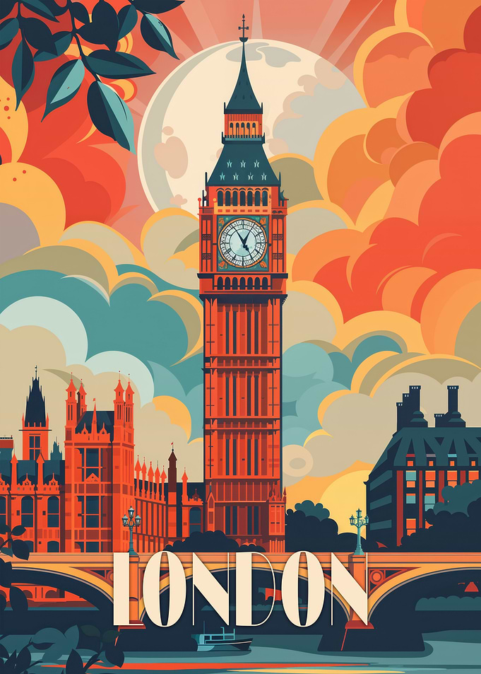 London Big Ben Poster