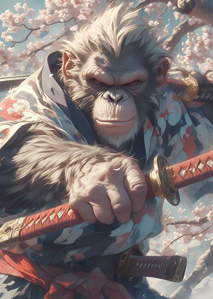 Samurai Orangutan Resolve
