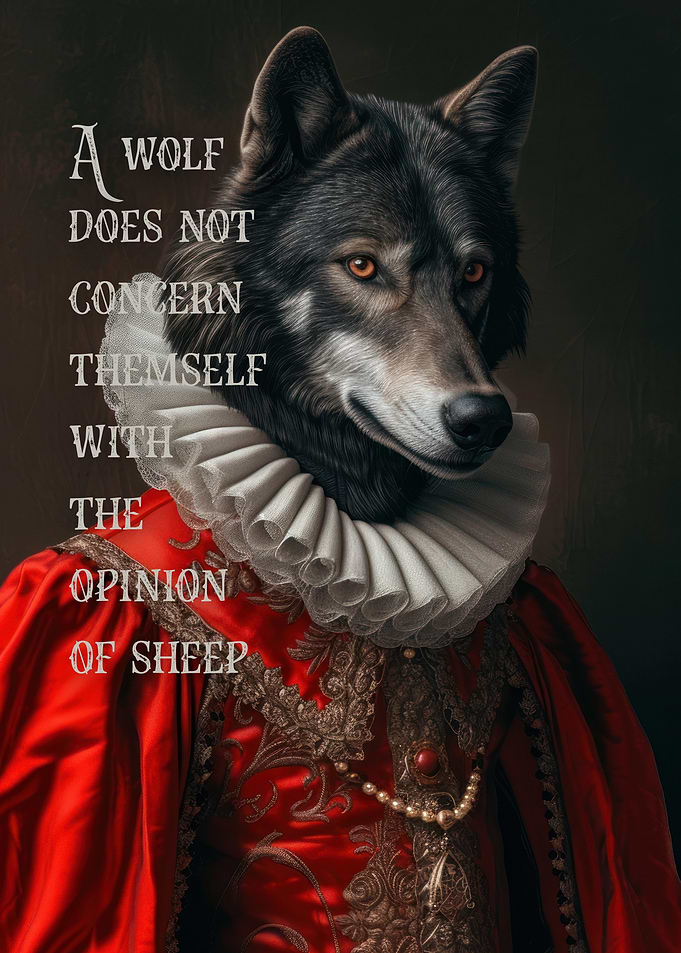 A wolf does not concern