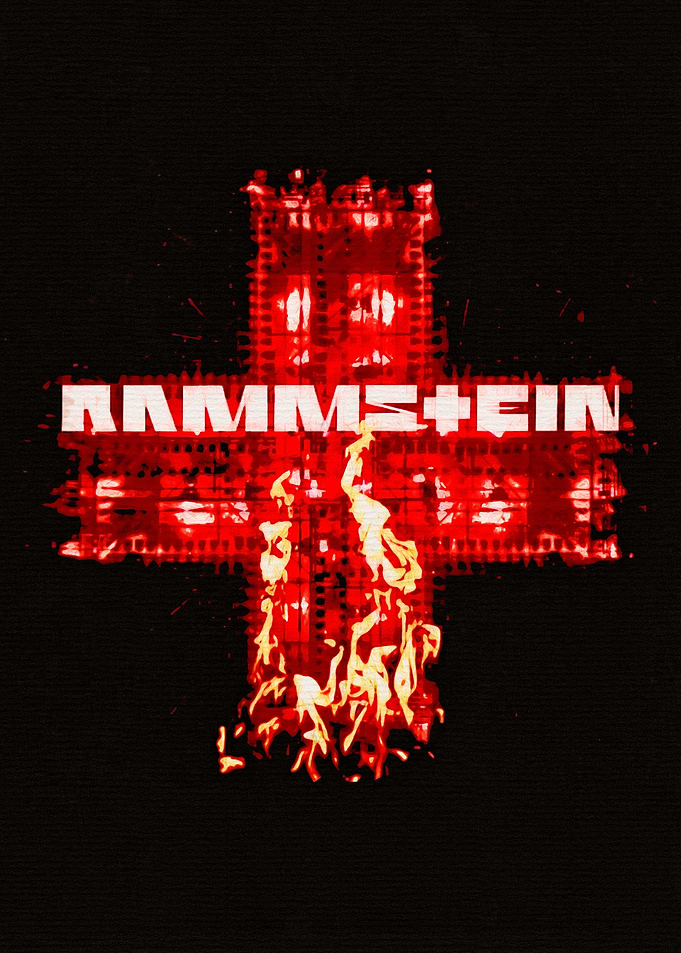 rammstein fire art