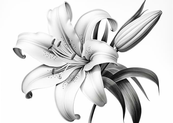 A Moment of Bloom Lily