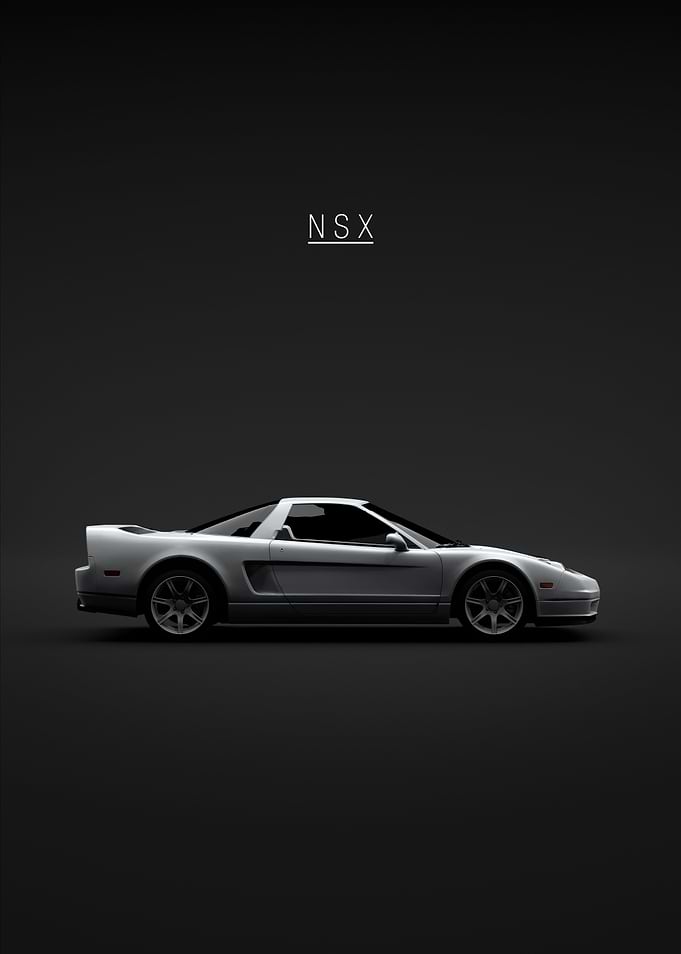 2005 Acura NSX White