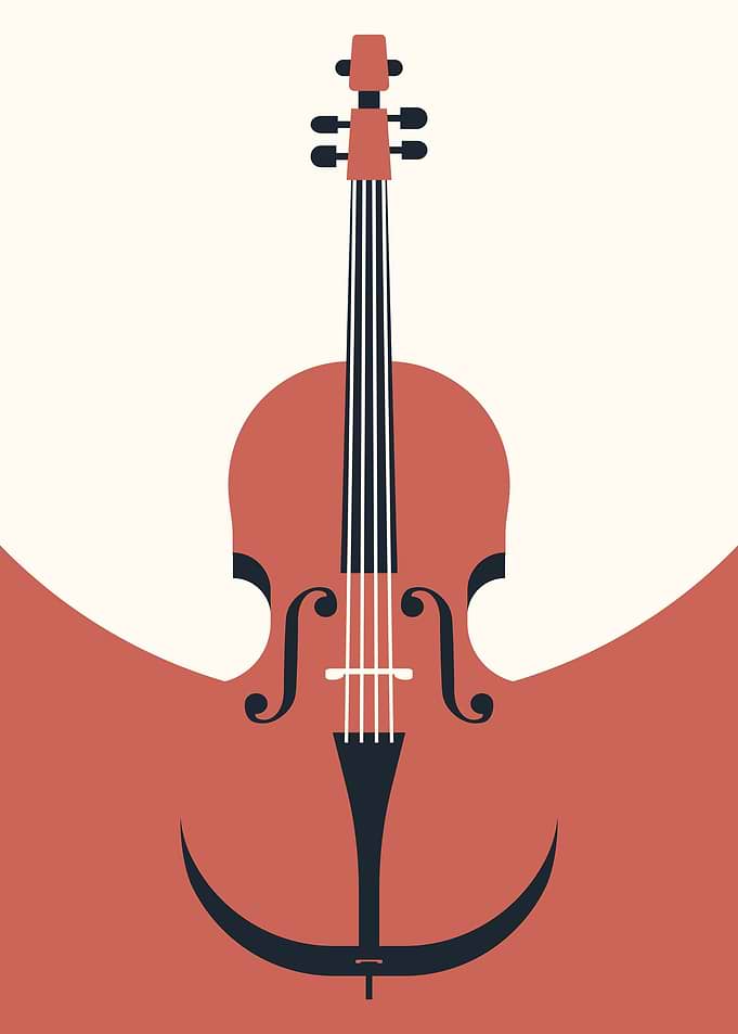Minimalist Bass Art