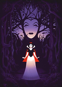 Snow White Dark Woods