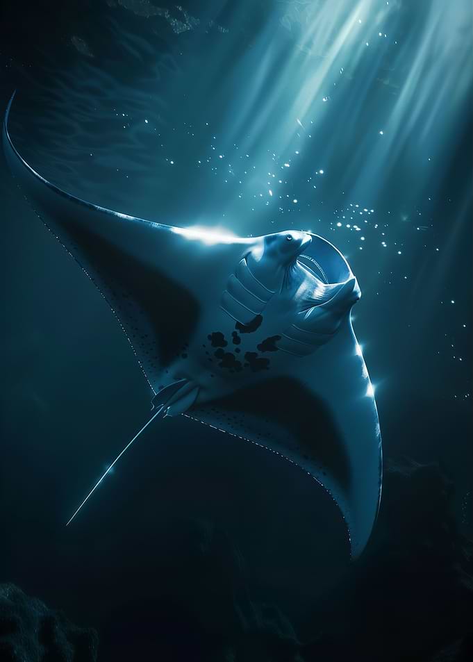Manta Stingray Ocean