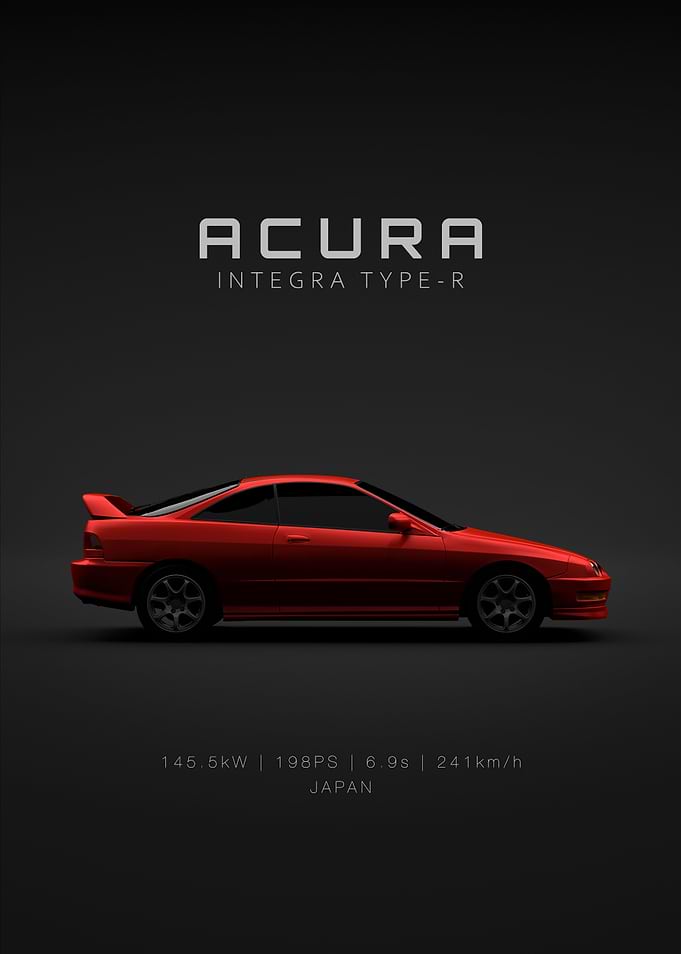 Integra Type R Red Specs