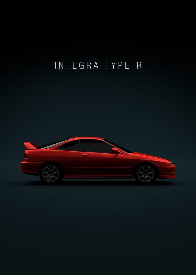 Acura Integra Type R Red