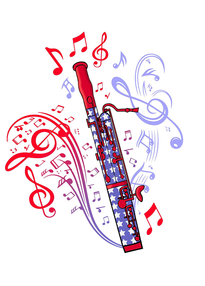 Bassoon USA 4th Of July