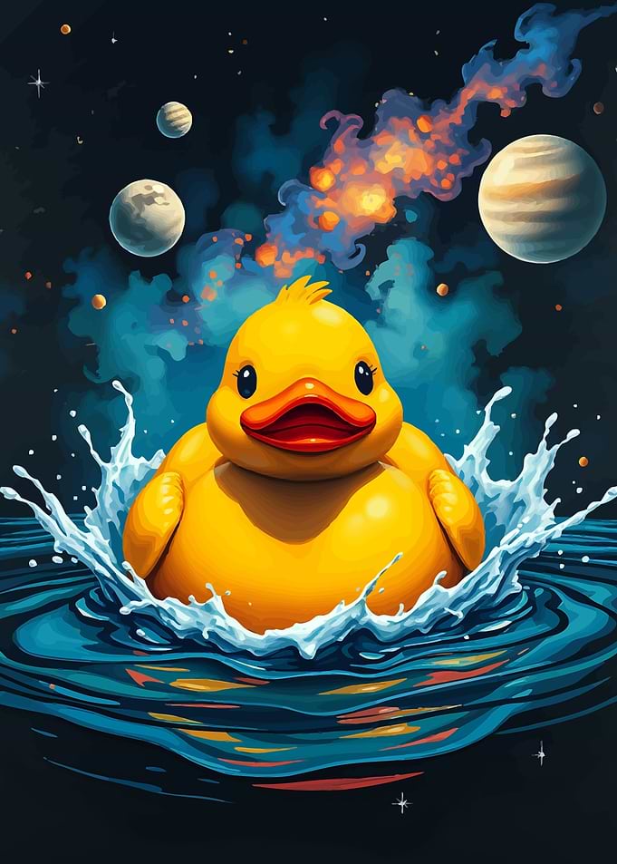 Space Rubber Duck