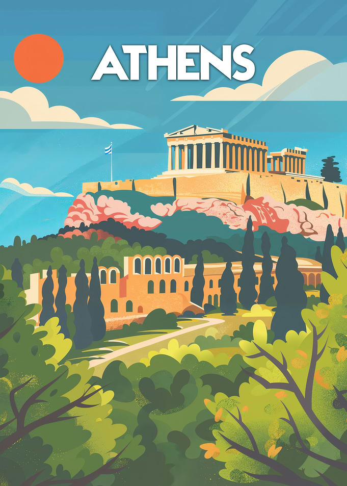 Athens Acropolis View