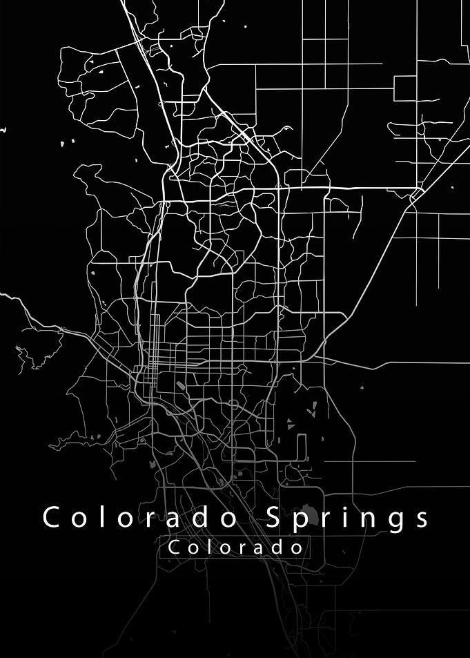 Colorado Springs Map