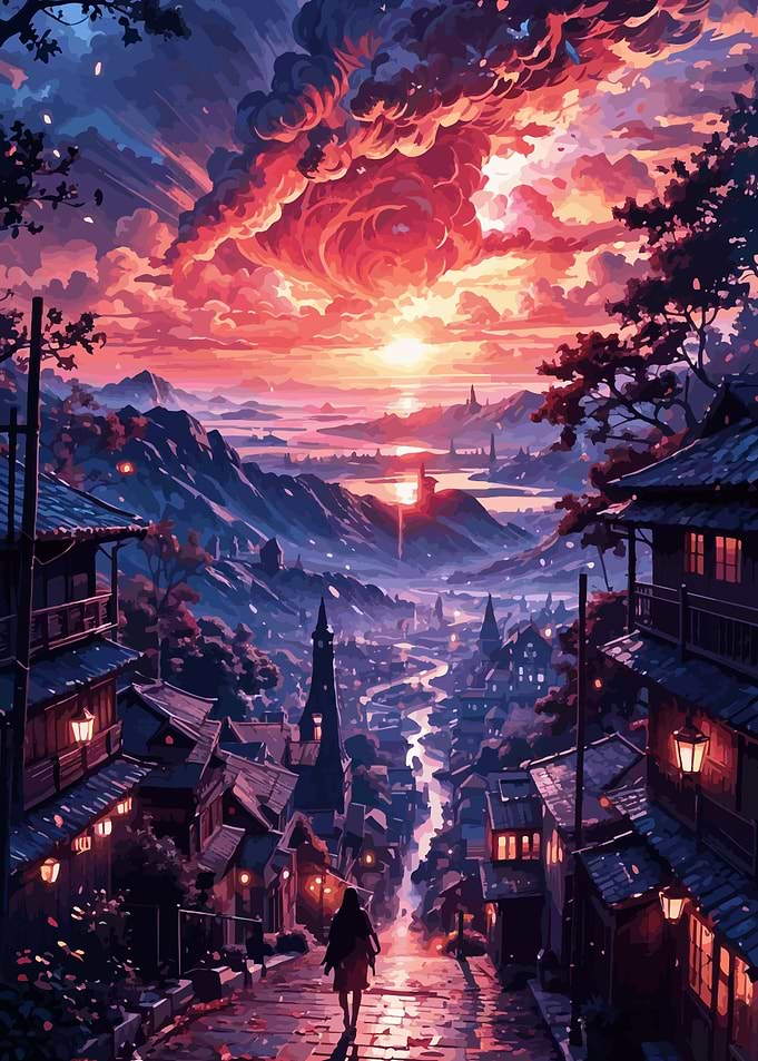Nature Landscape Sunset