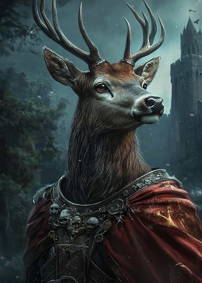 Heroic Deer Warrior