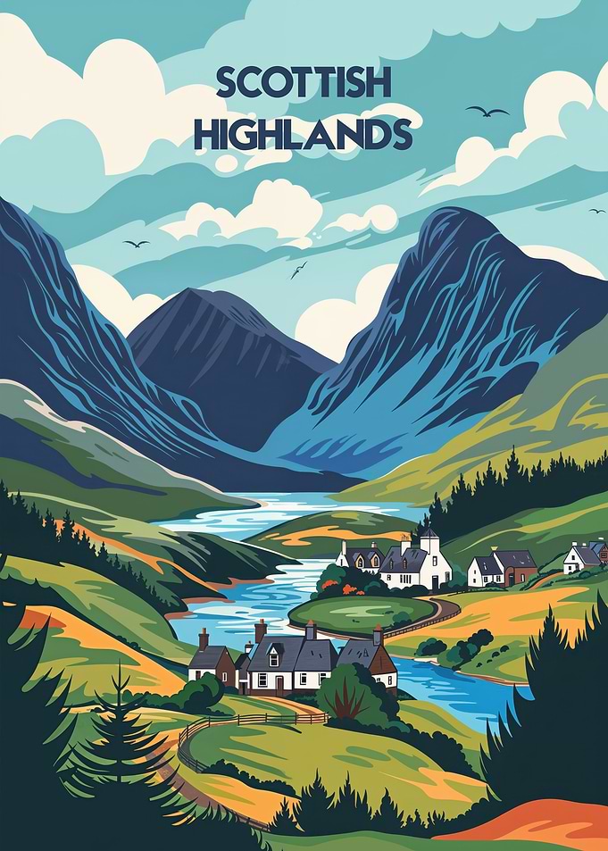 Scotland landscape