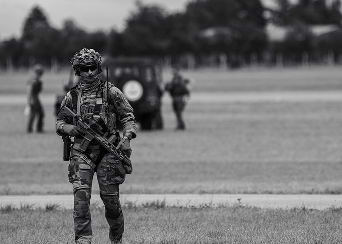 French army soldier
