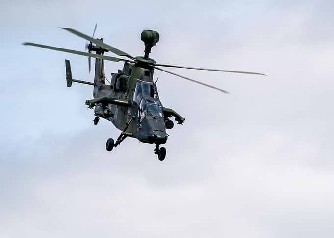 German tiger helicopter