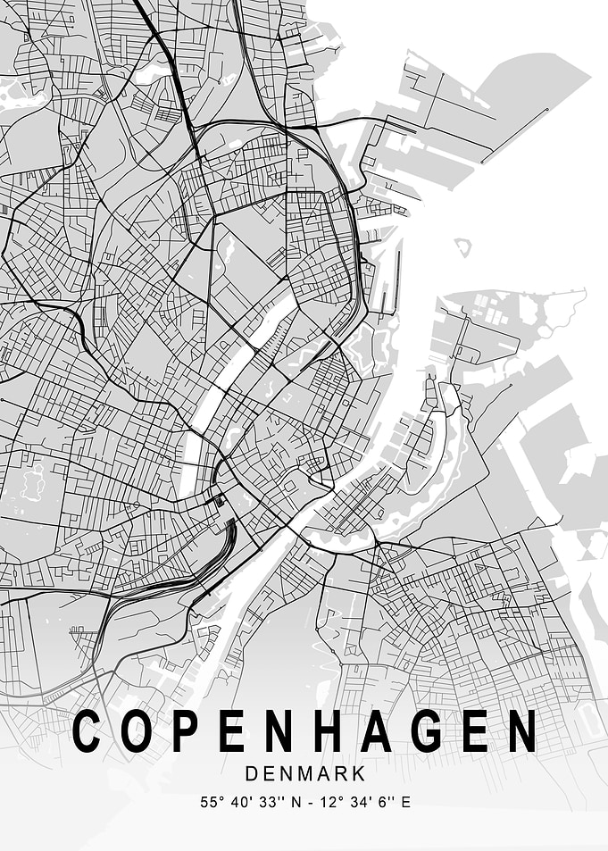 Copenhagen Light Map