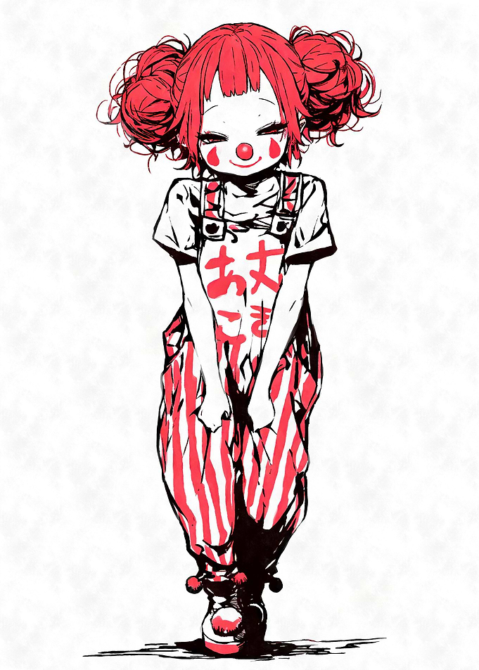 Clussy Anime Clown Girl