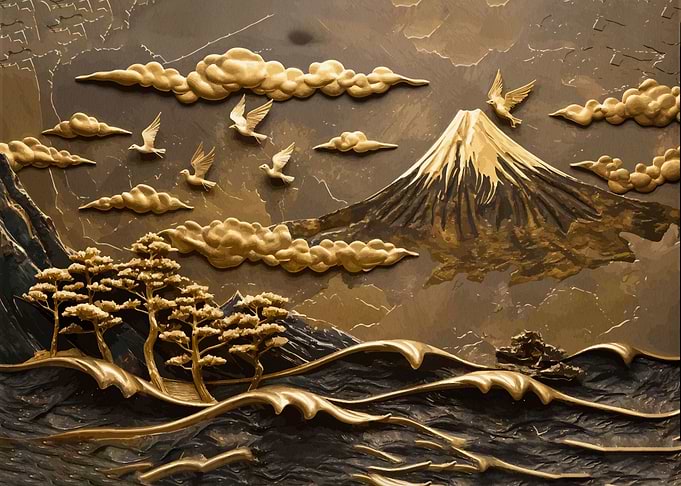 Abstract Landscapes Art