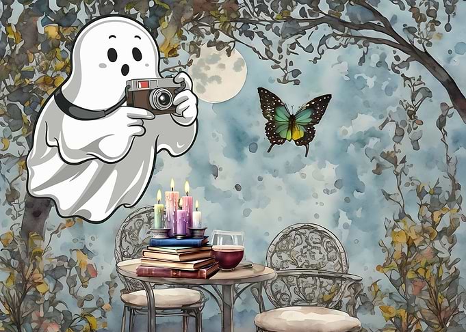 Ghost Photograph Butterfly