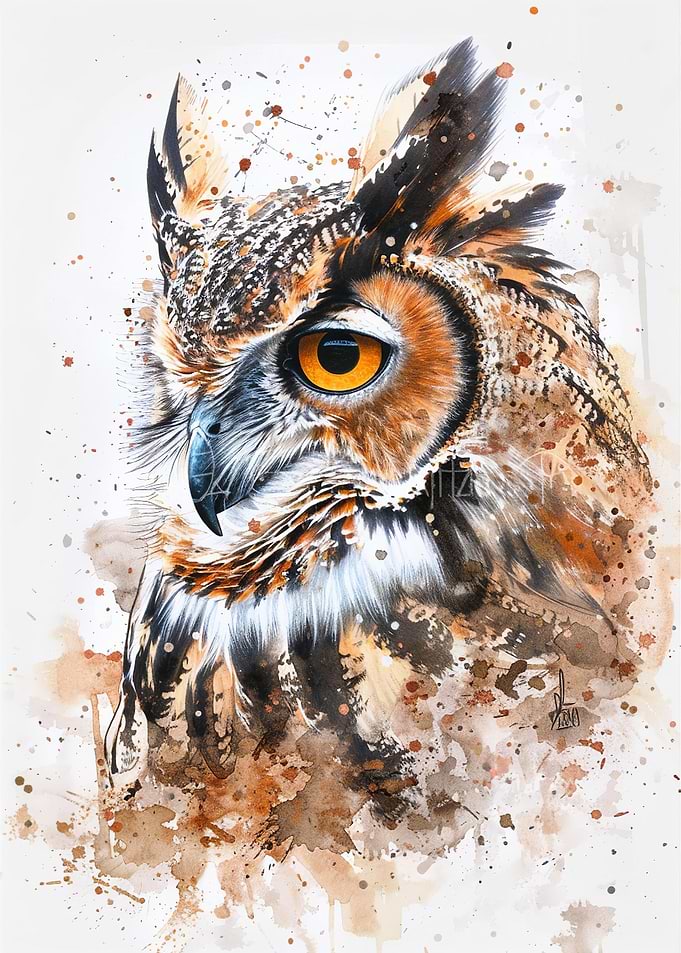 Owl Funny Cute Animals