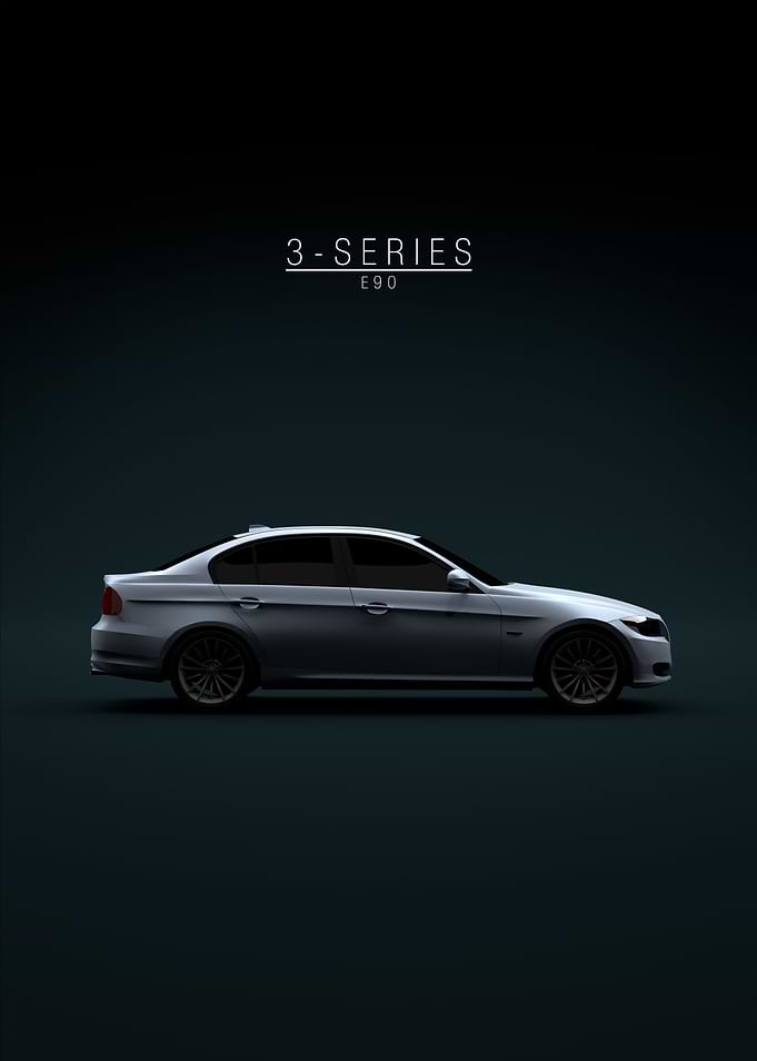 BMW 3 Series 2011 Blue