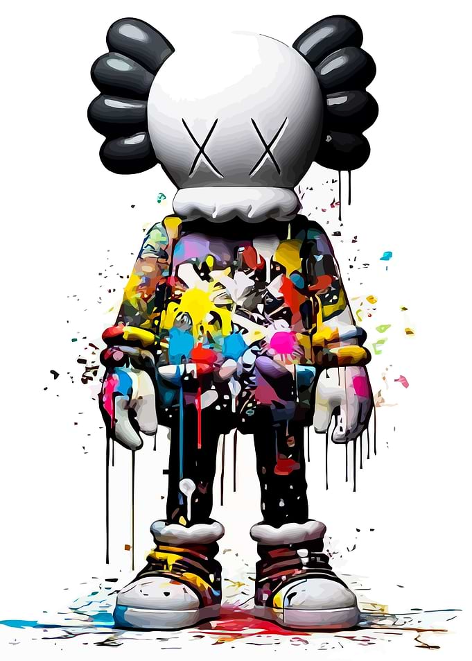 Kaws Painting