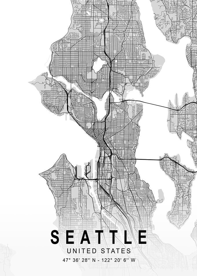 Seattle Light Map