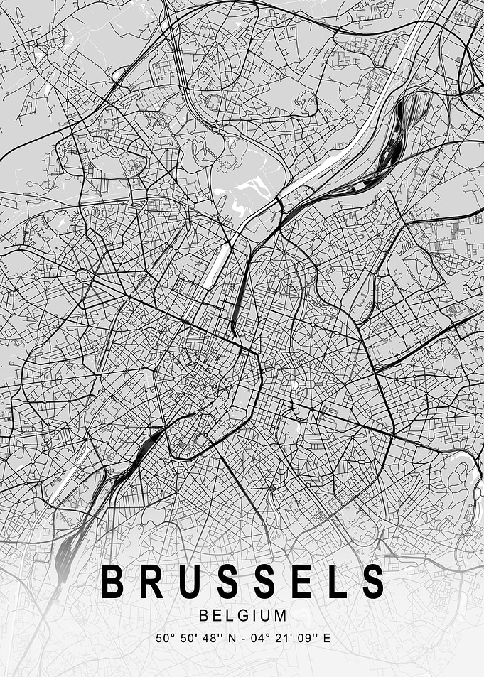 Brussels Light Map