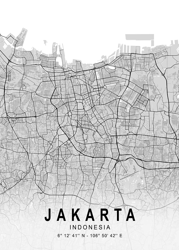 Jakarta Light Map