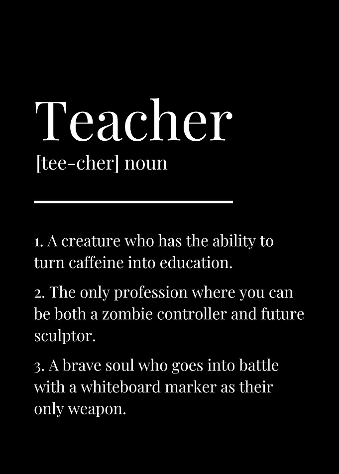 Funny Teacher Definition