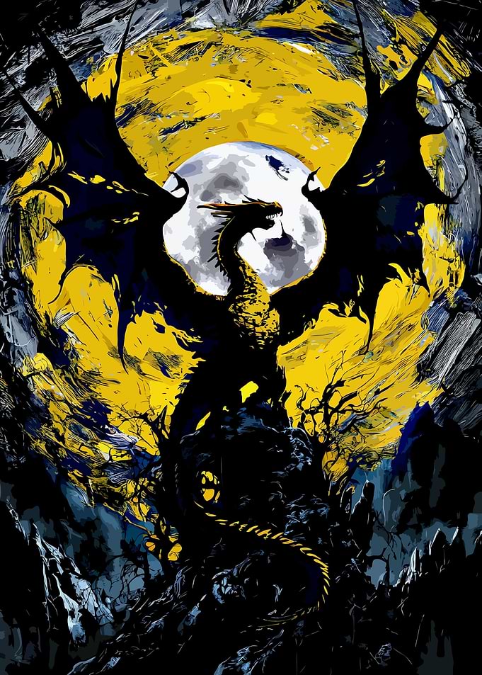 Moonlit Dragon Fury