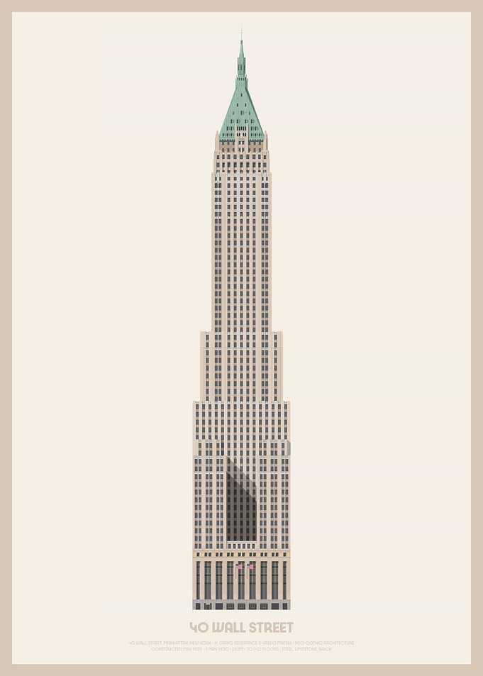 New York 40 Wall Street