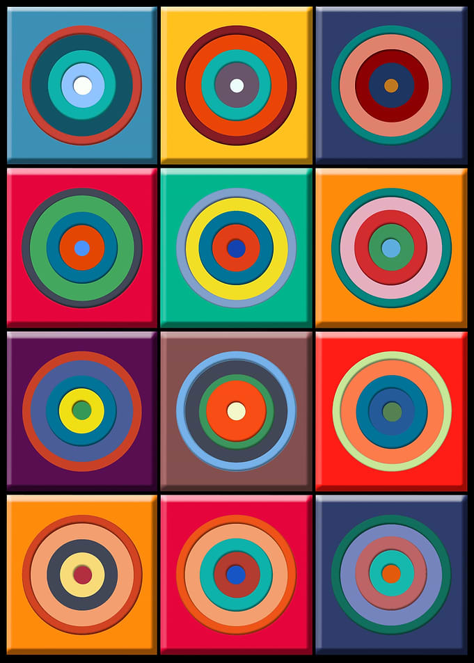 Op Art Kandinsky No. 119