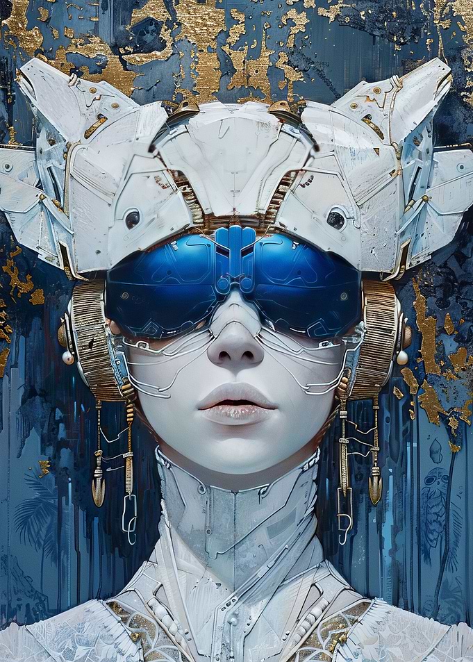 Cyborg Painting