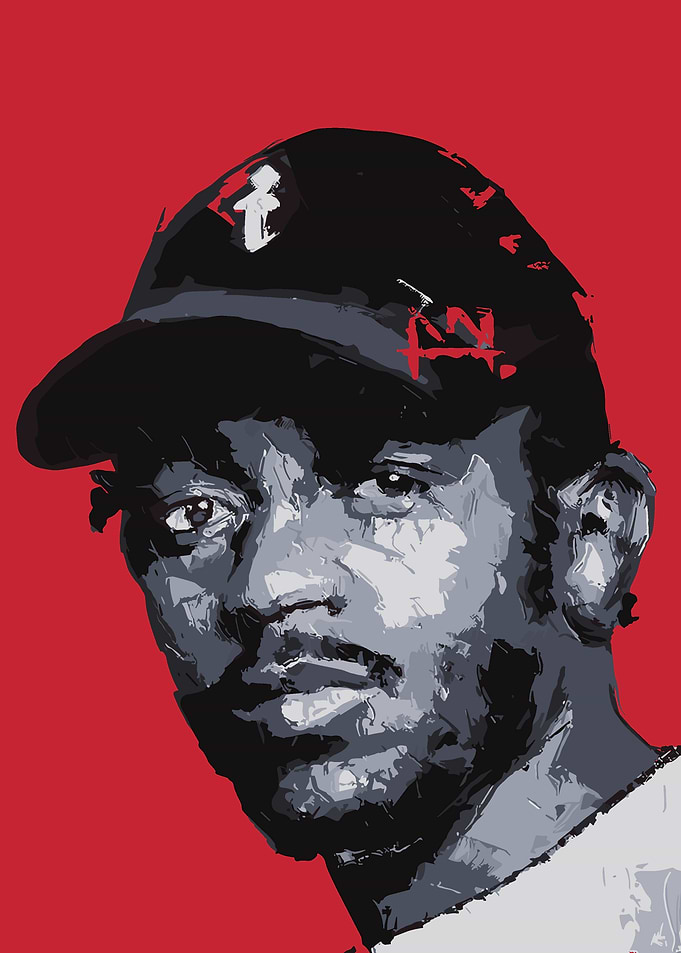 Kendrick Lamar Portrait