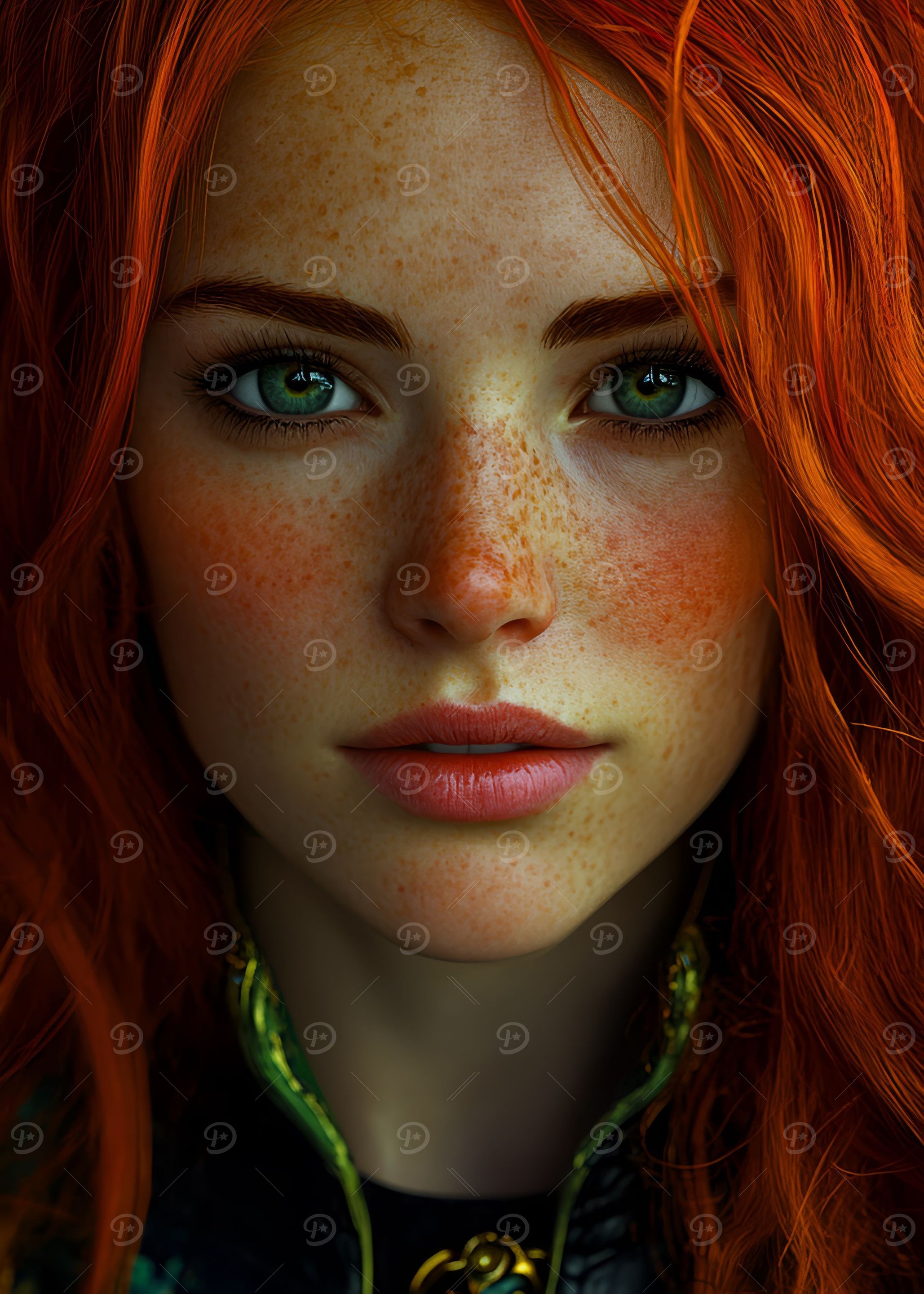 Pretty Beauty Redhead Sexy