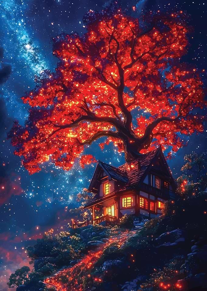 FANTASY NATURE ART POSTER
