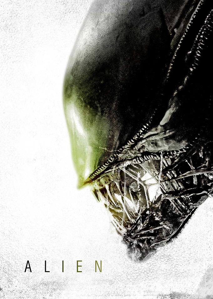 Alien Profile Poster