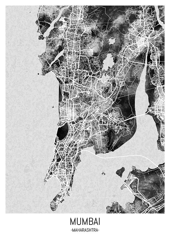 Mumbai Maharashtra Map