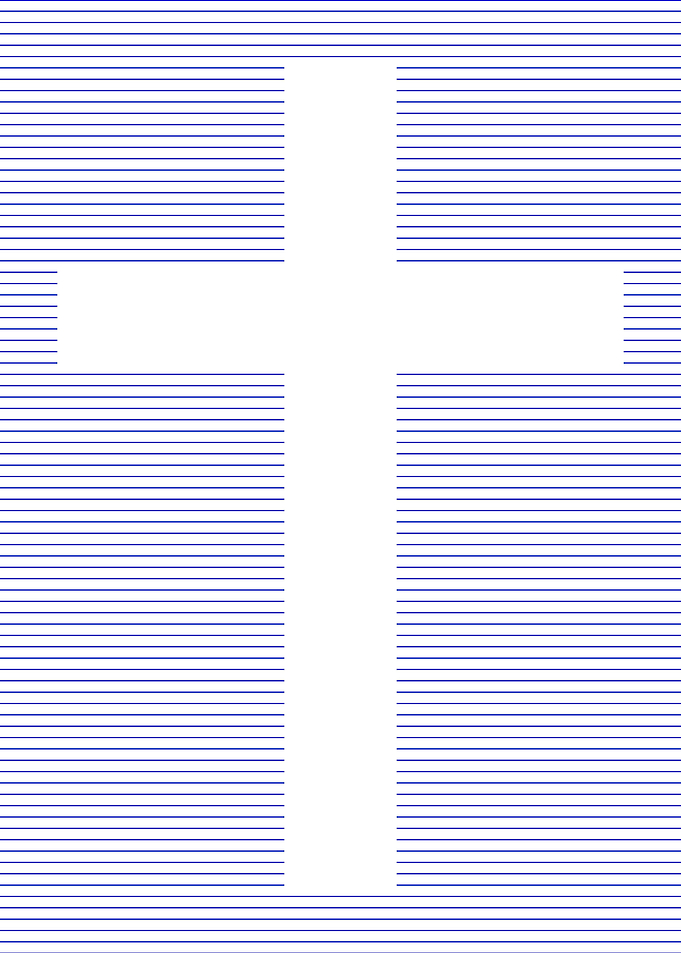 Christian Cross Line Art