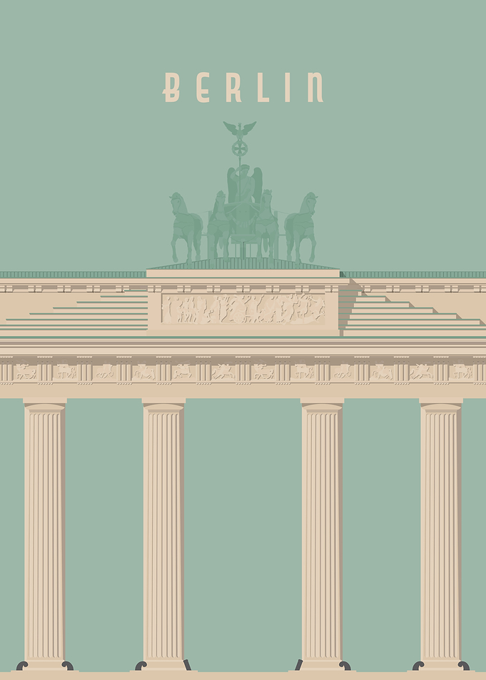 Berlin Travel Illustration