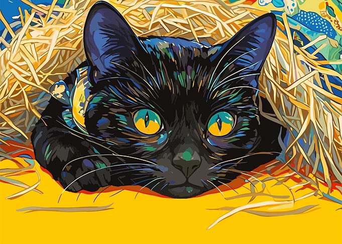 Abstract Cat