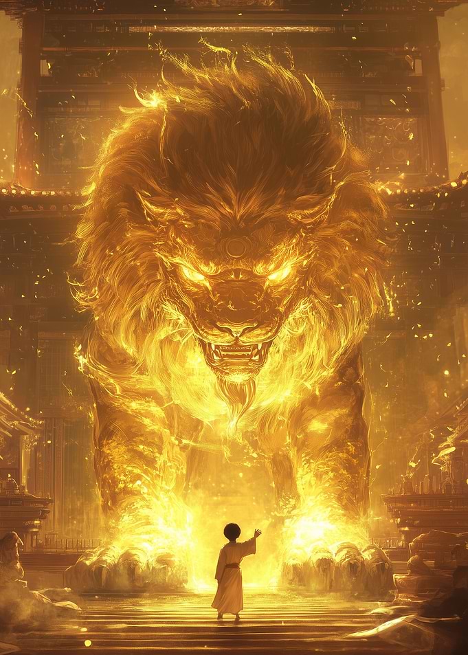 ancient chinese lion king