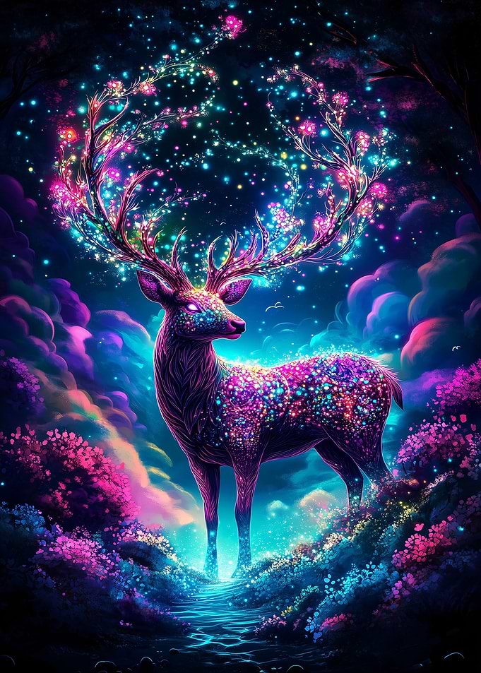 Mystical Fantasy Deer