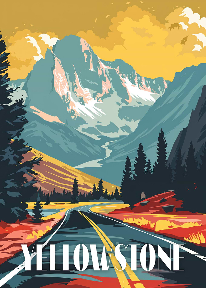 Road to Yellowstone