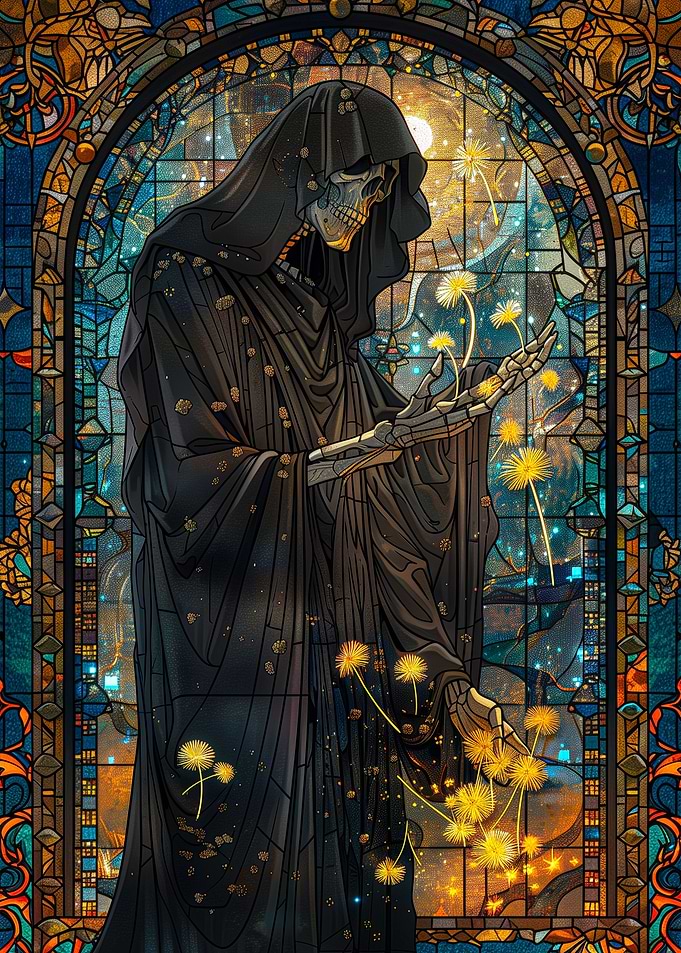 Reaper Dandelion Skull