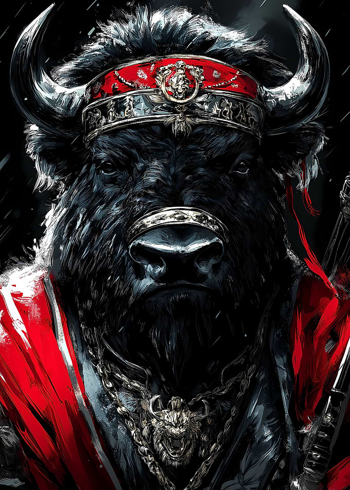 Bison Crimson Warrior