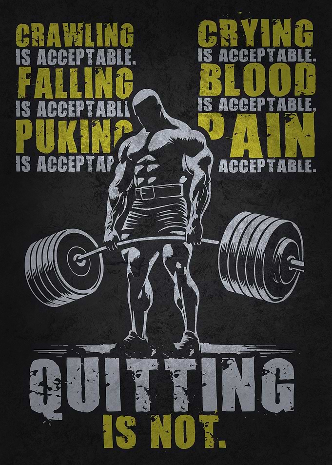Quitting Not Acceptable